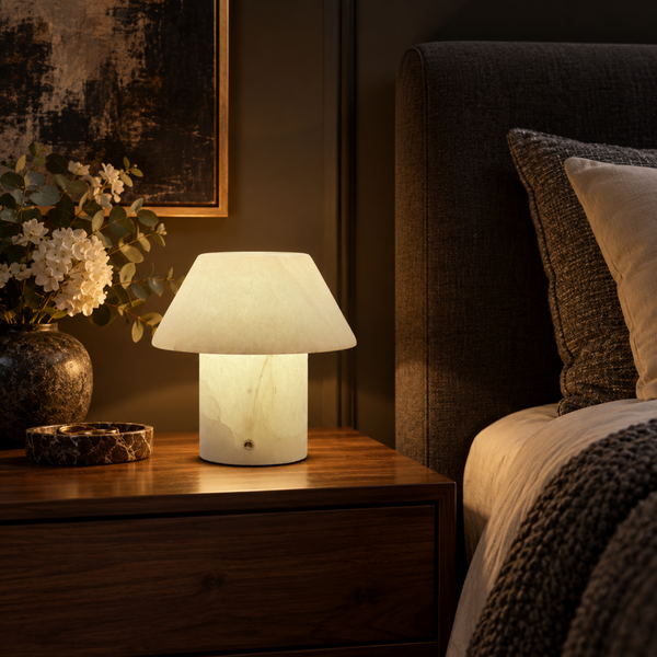 Noma Spanish Alabaster Table Lamp