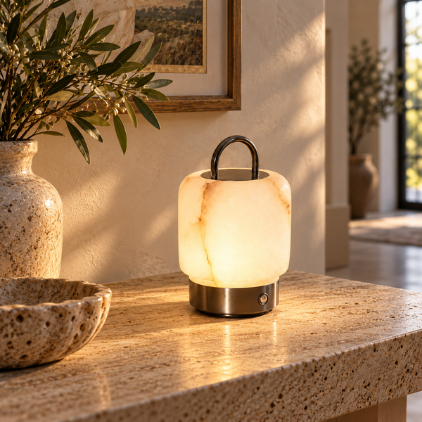 Liora Spanish Alabaster Lamp