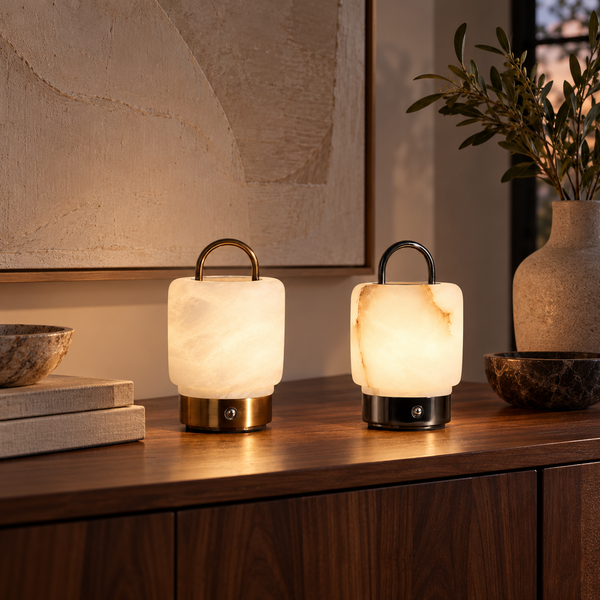 Liora Spanish Alabaster Lamp