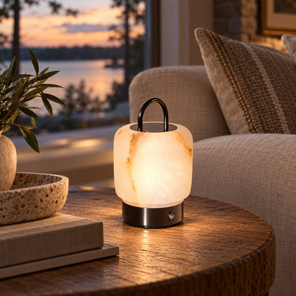 Liora Spanish Alabaster Lamp