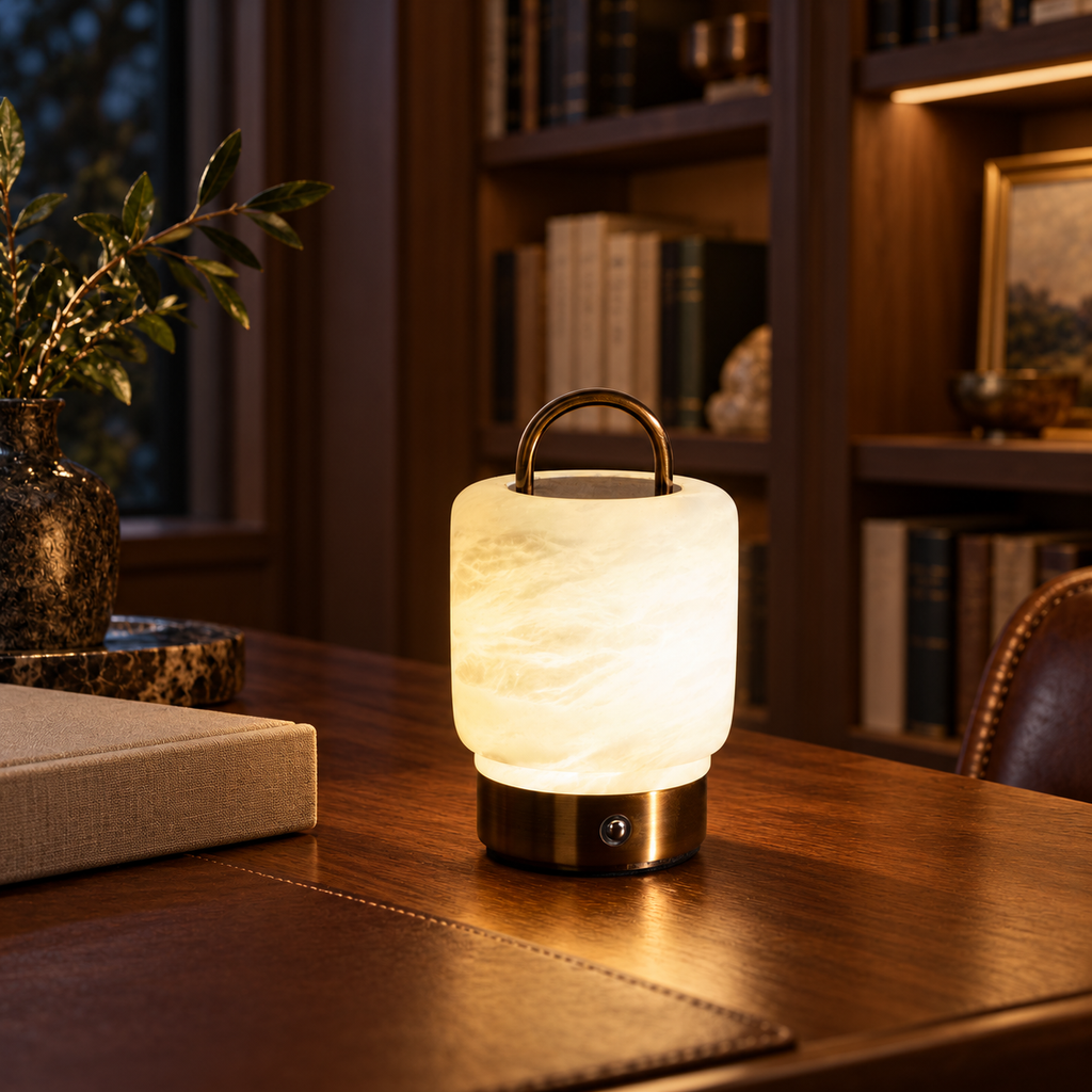 Liora Spanish Alabaster Lamp