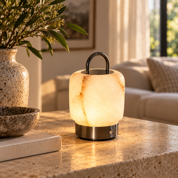 Liora Spanish Alabaster Lamp