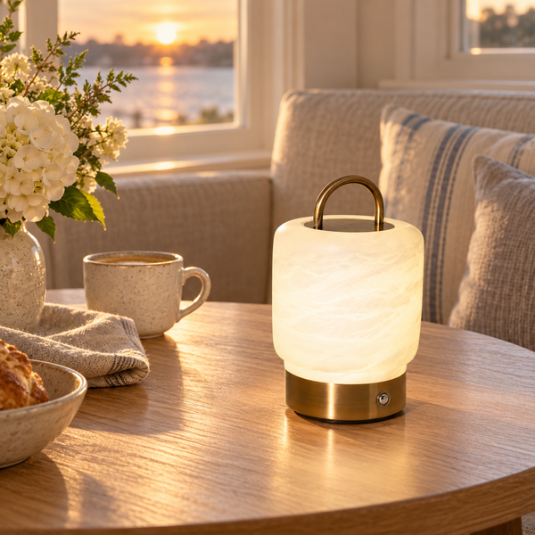 Liora Spanish Alabaster Lamp